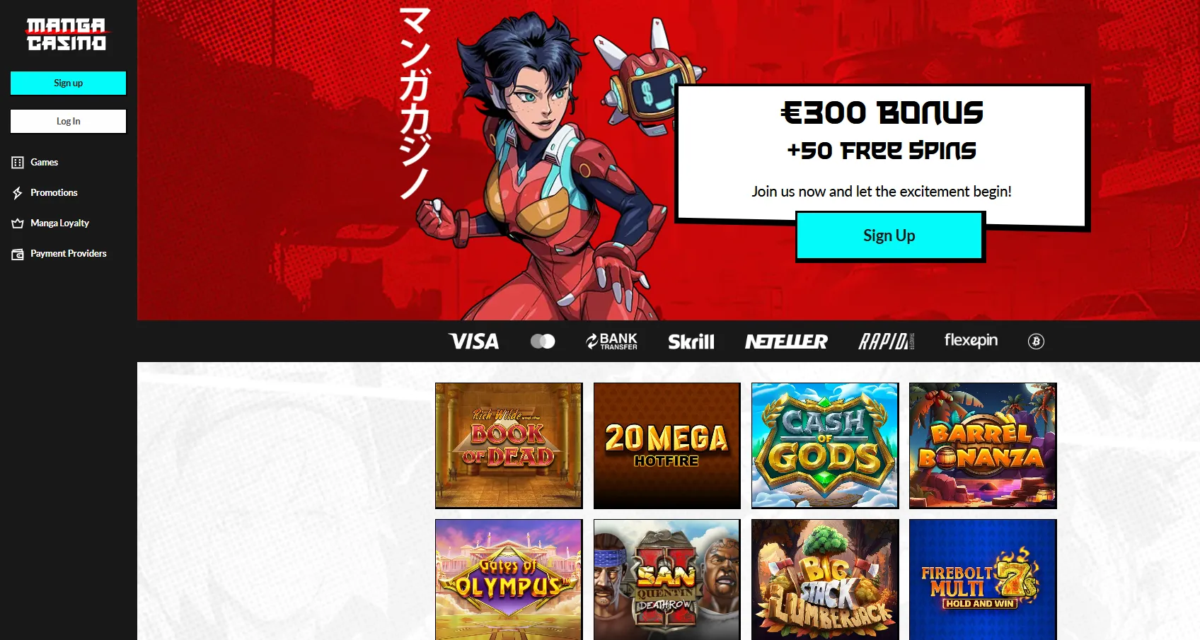 Manga Casino Review